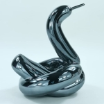 Jeff  Koons (after) - Balloon Swan with Box and COA, Editions Studio.