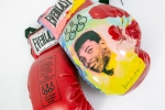 Steve kaufman - Muhammad Ali Olympic boxing gloves