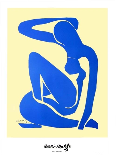 Henri Matisse - BLUE NUDE  IV