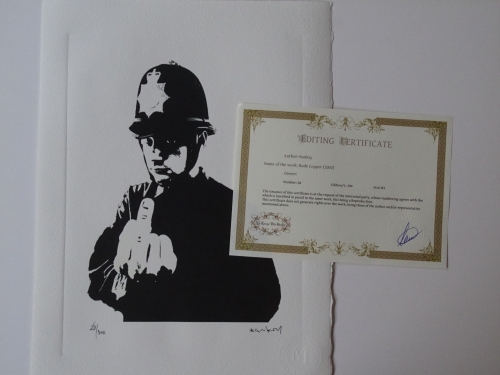 Banksy  - Policeman