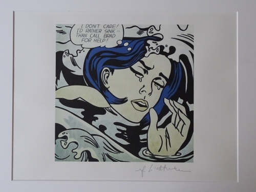 Roy Lichtenstein - I dont care