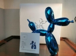 Jeff  Koons (after) - Jeff Koons - Ballonhond blauw - Editions Studio