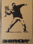 Banksy (after)  - Flower thrower