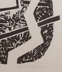 Roger Raveel - Een abstractie in mijn tuin (i)
