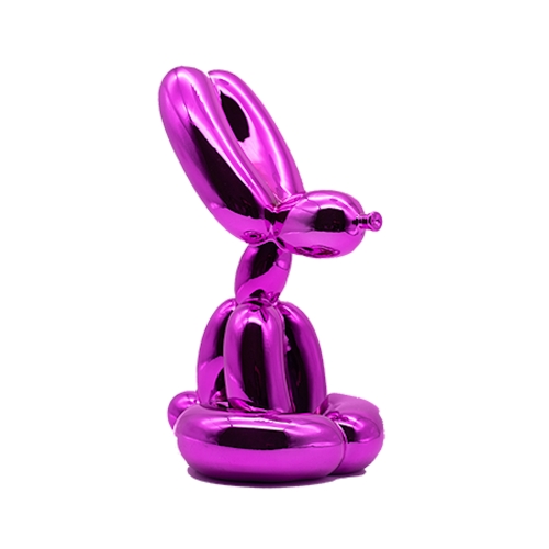 Jeff  Koons (after) - Jeff Koons - Lapin Assis Rose - dition Studio