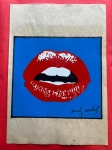 Andy Warhol - dessin sur papier ancien