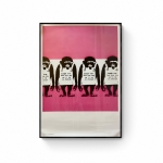 Banksy - Moco Museum (Monkey Pink)
