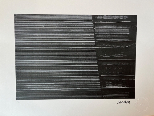 Pierre  Soulages  - Pierre Soulages - Untitled