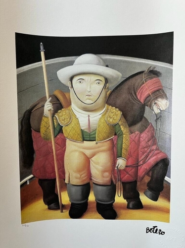 Fernando Botero  - Fernando Botero - Picador y caballo (1988)