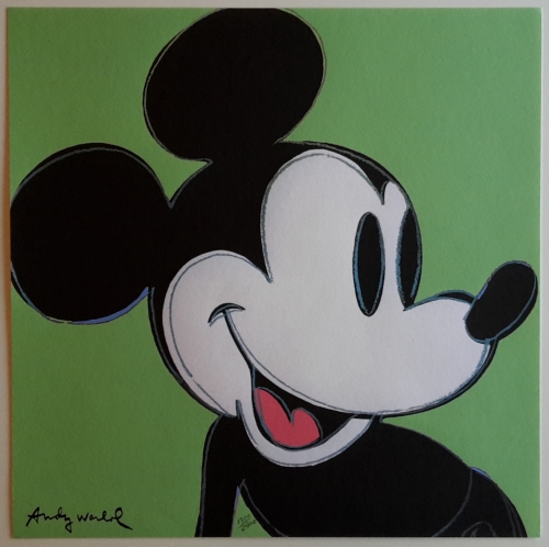 (After) Andy Warhol - Mickey Mouse Green