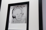 Andy Warhol - Portrait of Paul Delvaux by Andy Warhol Signed