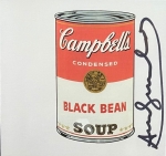 Andy Warhol - Invitation de Campbell - signe