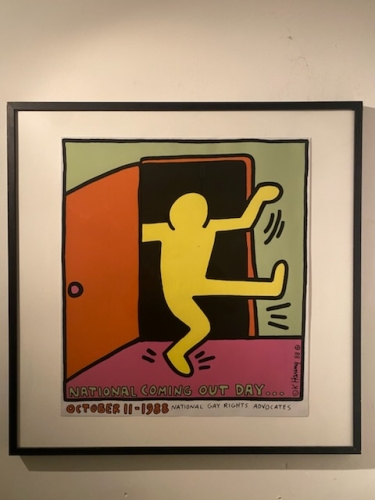 Keith Haring  - National Coming Out Day