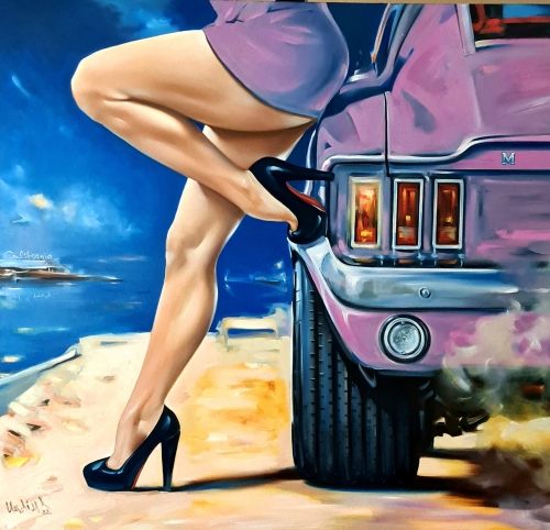 Vadim Kovalev - ,,Girl & Mustang,,