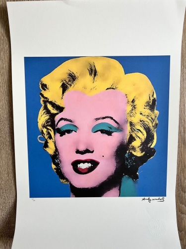 Andy Warhol - Andy Warhol - Marilyn (Blue)