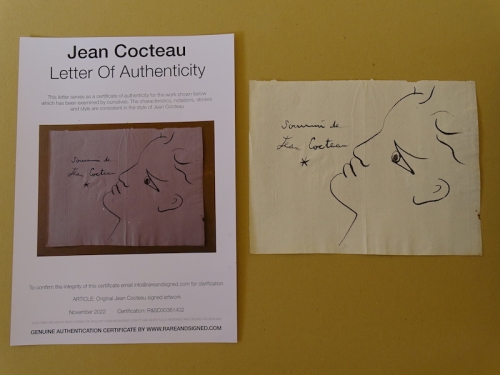 Jean Cocteau - Nude man