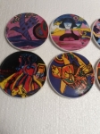 Guillaume Corneille - Corneille, six coasters, ceramics