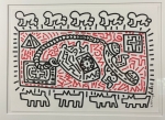 Keith Haring  - Originele Tekening 1984