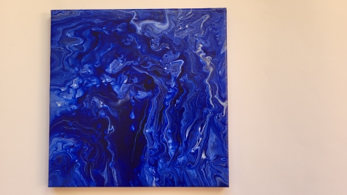 Miroslava Samoshkina - Abstraction blue