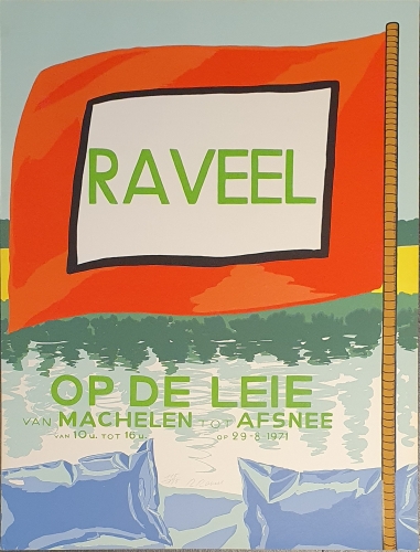 Roger Raveel - Ravel on the Leie.