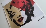 (After) Andy Warhol - Marilyn Monroe (Golden Marilyn)