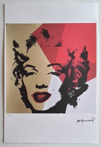 (After) Andy Warhol - Marilyn Monroe (Golden Marilyn)