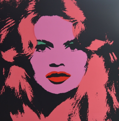 (After) Andy Warhol - Brigitte Bardot Pink