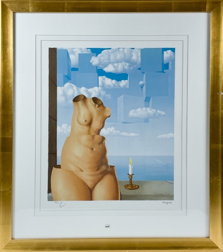 Rene Magritte - La foil des grandeurs II