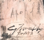 Cy Twombly (after) - Aime Apollo 6 Rome