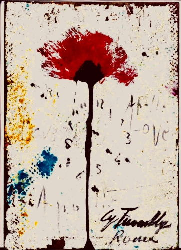 Cy Twombly (after) - Ik hou van Apollo 3 Rome