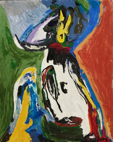 Asger Jorn - Abstracte compositie