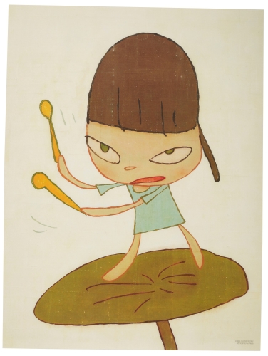 Yoshitomo  NARA  - Marching on the Butterbur Leaf