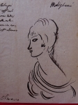Amadeo Modigliani - ink drawing