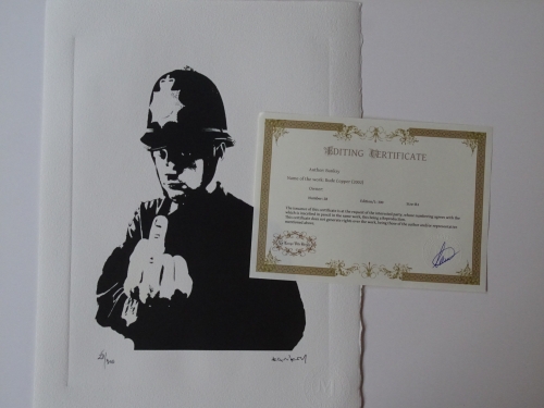 Banksy (after)  - Policeman