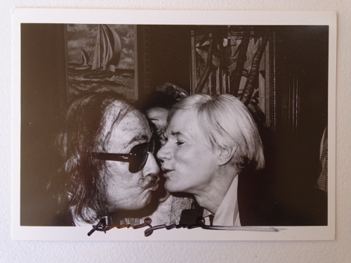 Andy Warhol - Warhol and Salvador Dali