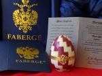 House of Faberge  - Imperial Egg - gold finished 24