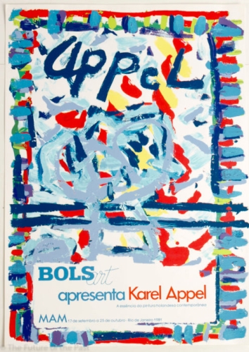 Karel Appel - BOLS AFFICHE