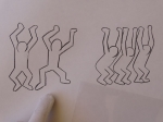 Keith Haring  - Drawing, hand made