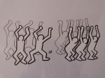 Keith Haring  - Drawing, hand made