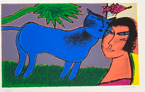 Guillaume Corneille - The Blue Cat - E/A