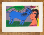 Guillaume Corneille - De blauwe kat