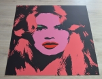 (After) Andy Warhol - Bridget Bardot Pink