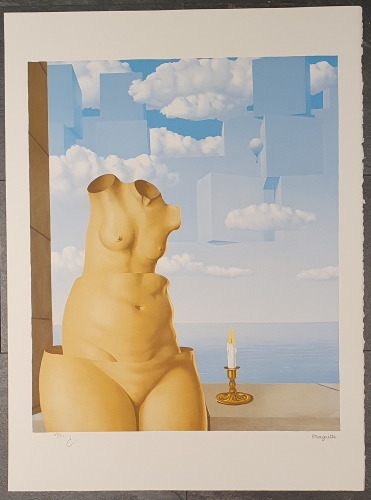 Rene Magritte - La feuille des grandeurs II