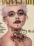 Keith Haring  - Originele tekening op Vanity Fair Magazine