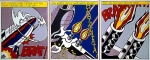 Roy Lichtenstein - As I opened Fire... Triptych