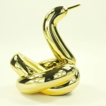Jeff  Koons (after) - Balloon Swan with Box and COA, Editions Studio.