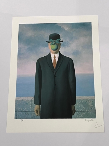 Rene Magritte - The son of the man
