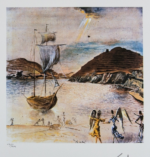 Salvador Dali - Port Lligat-landschap