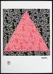 Keith Haring  - Silence Equals Death