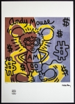 Keith Haring  - Andy Mouse